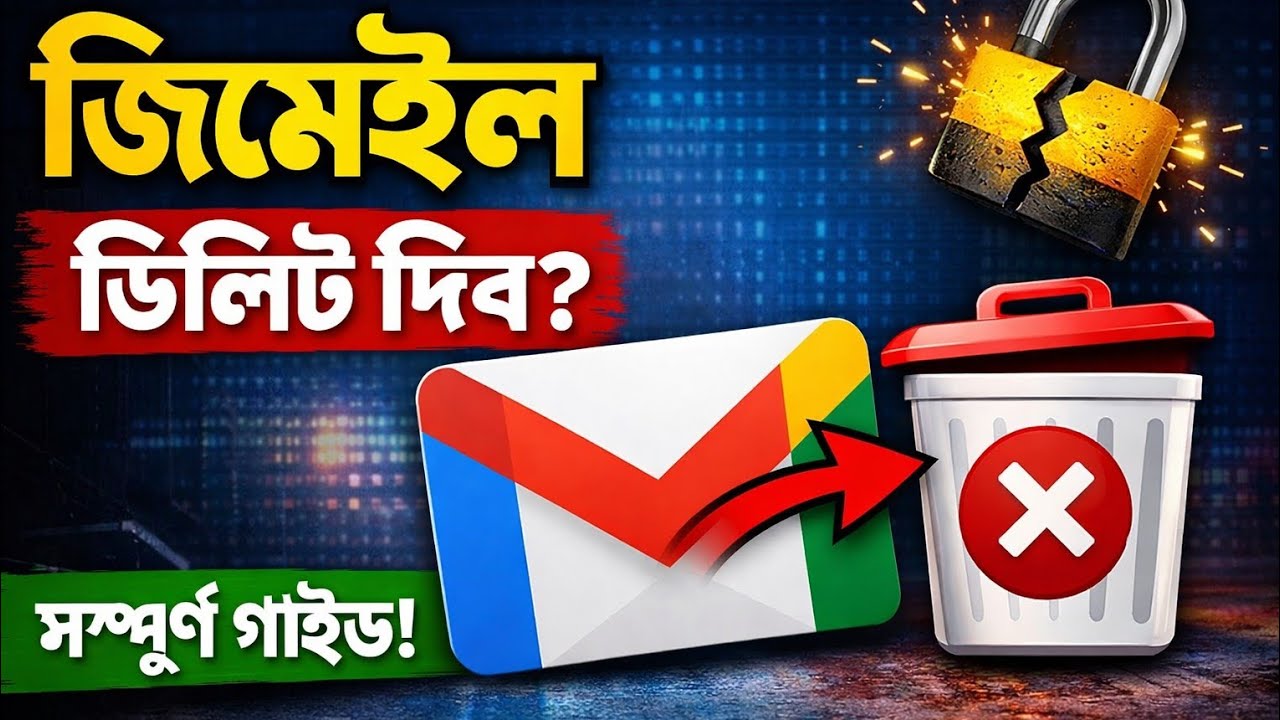 Easy way to Permanently Delete Gmail Account |