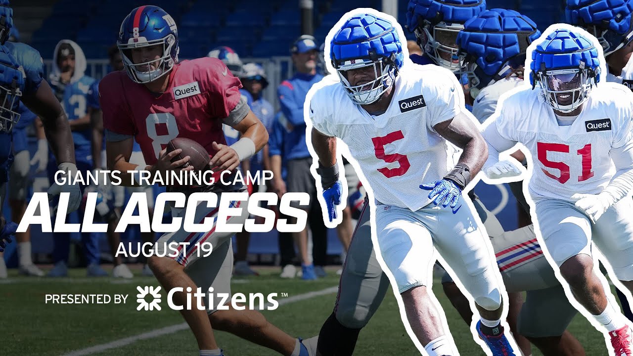 ALL ACCESS LOOK at Giants Training Camp: Final Practice Before Preseason Week 2!