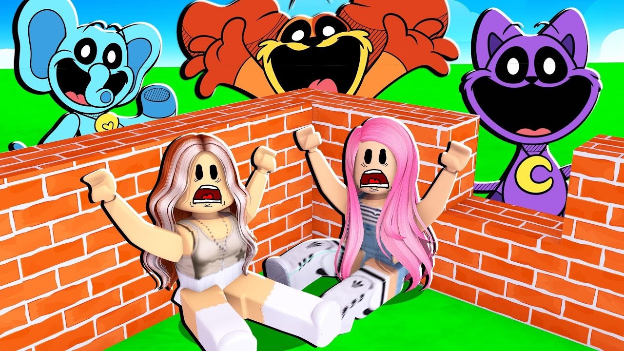 CONSTRUA RÁPIDO PARA SOBREVIVER AO CATNAP, DOGDAY (Build To Survive Poppy Playtime Chapter 3)