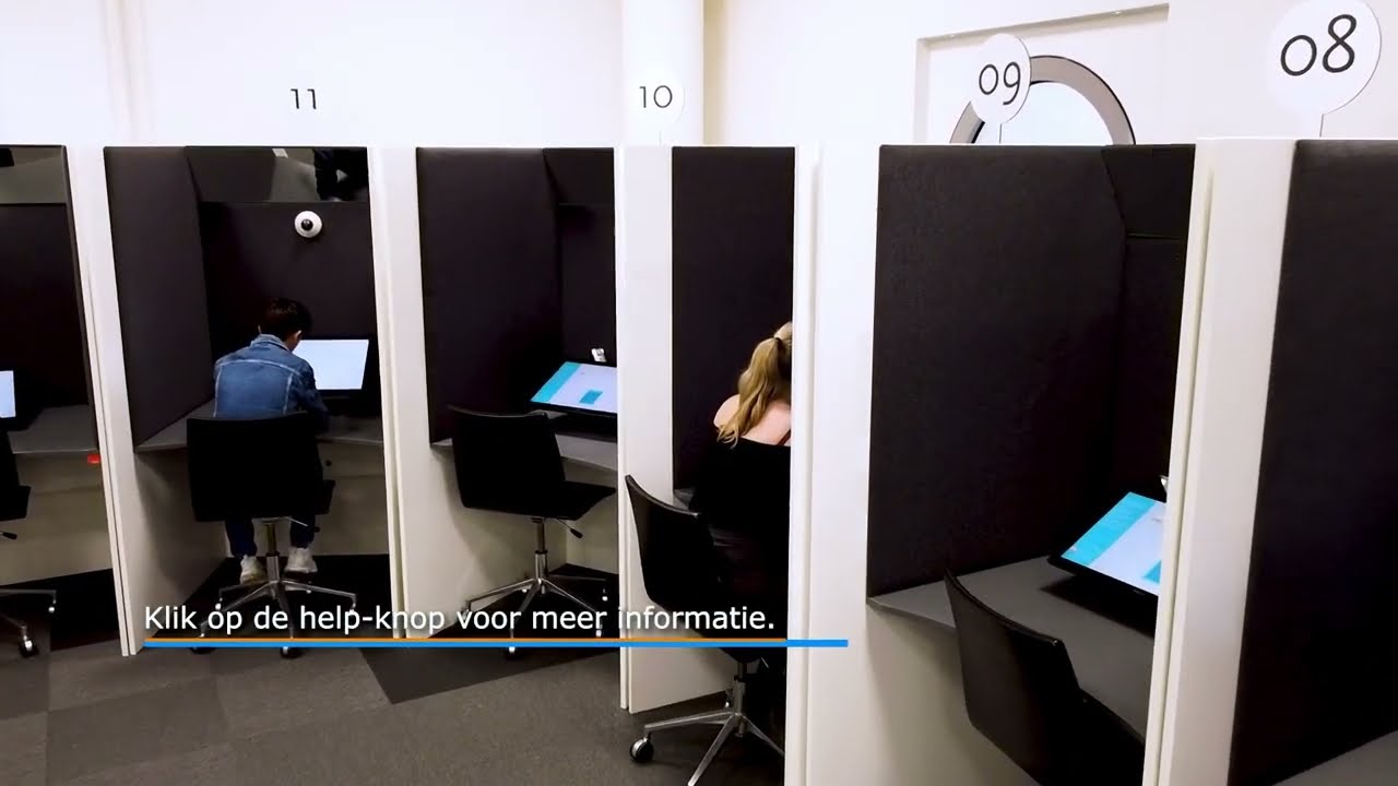 Zo gaat het bij het theorie-examen