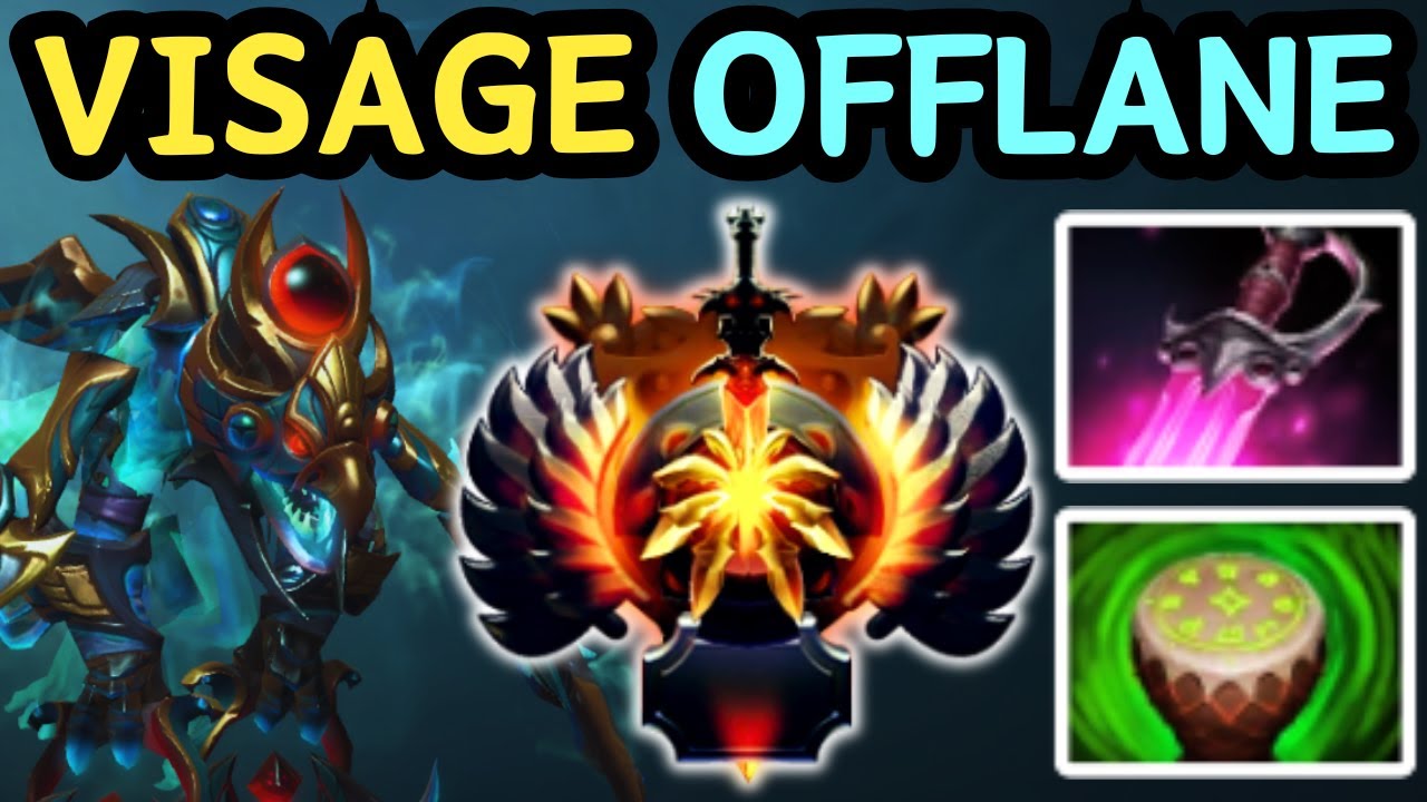 🔥 VISAGE OFFLANE | SILENCED. STUNNED. DEAD. 🔥 DOTA 2 GAMEPLAY 🔥