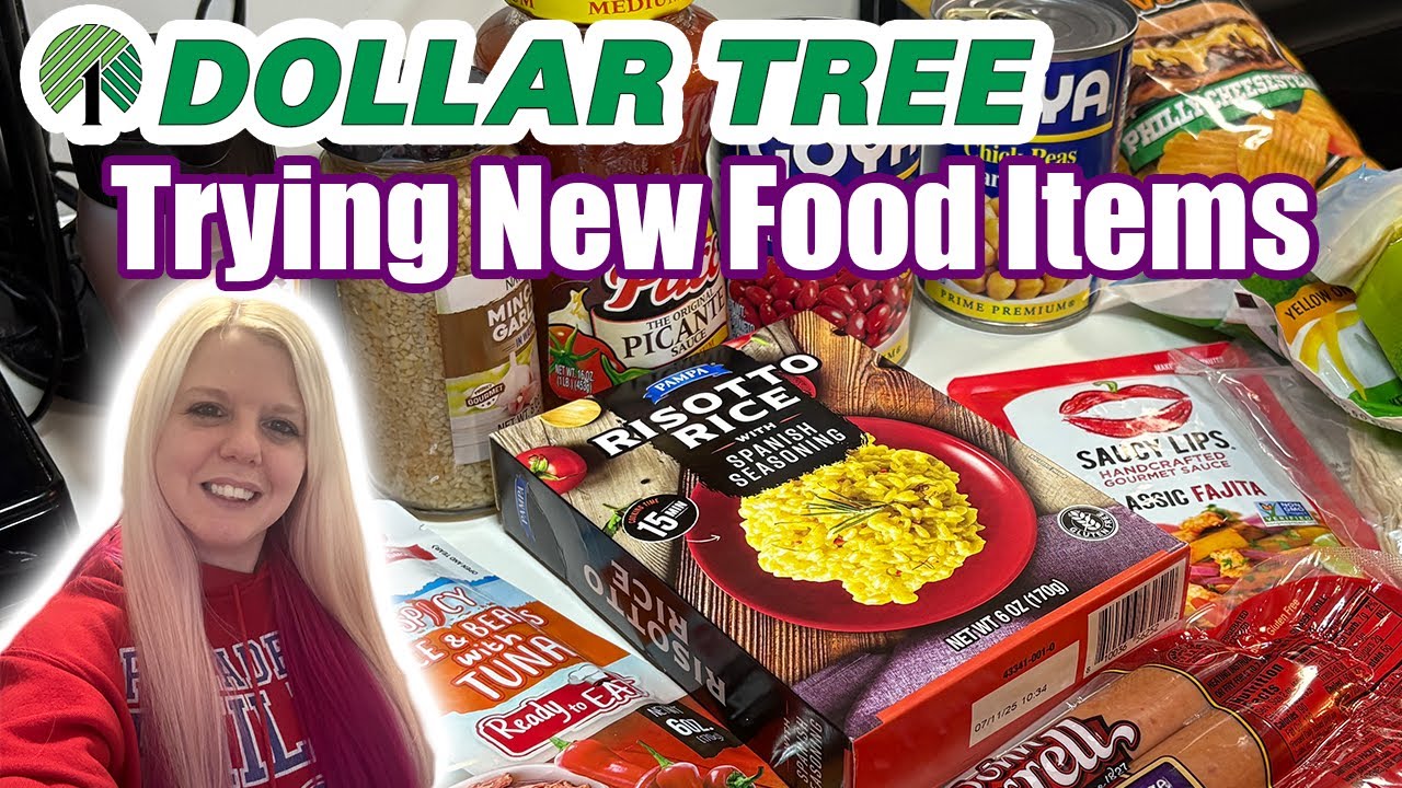 Trying New (to me) Foods From Dollar Tree + Making Some Meals