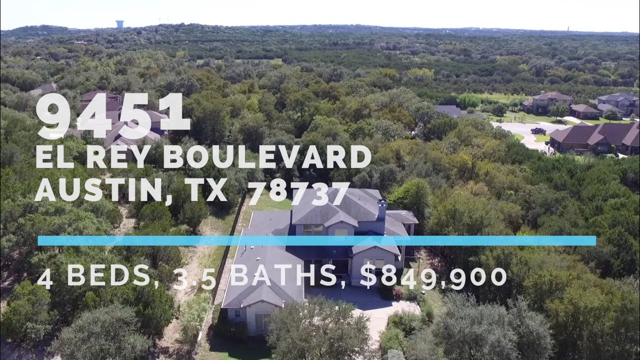 On the market now in Southwest Austin - 9451 El Rey Boulevard! | Chris Anderson, Austin Realtor