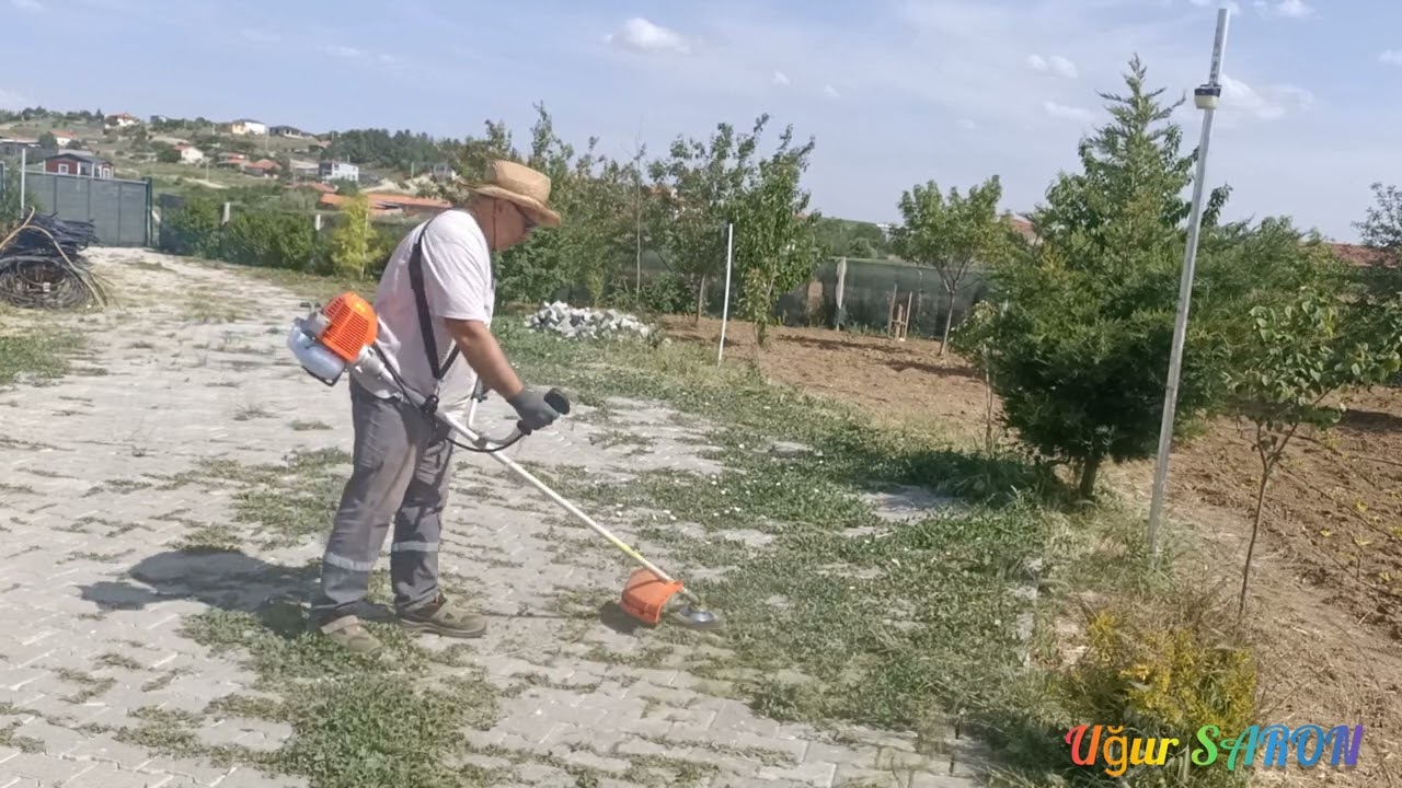 Tera Motorlu tırpan kurulum tanıtımı