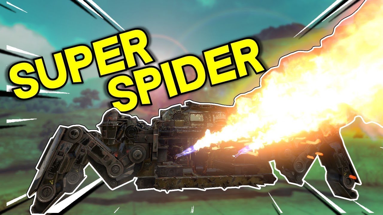 Leg Hover Spider Builds  --  Crossout