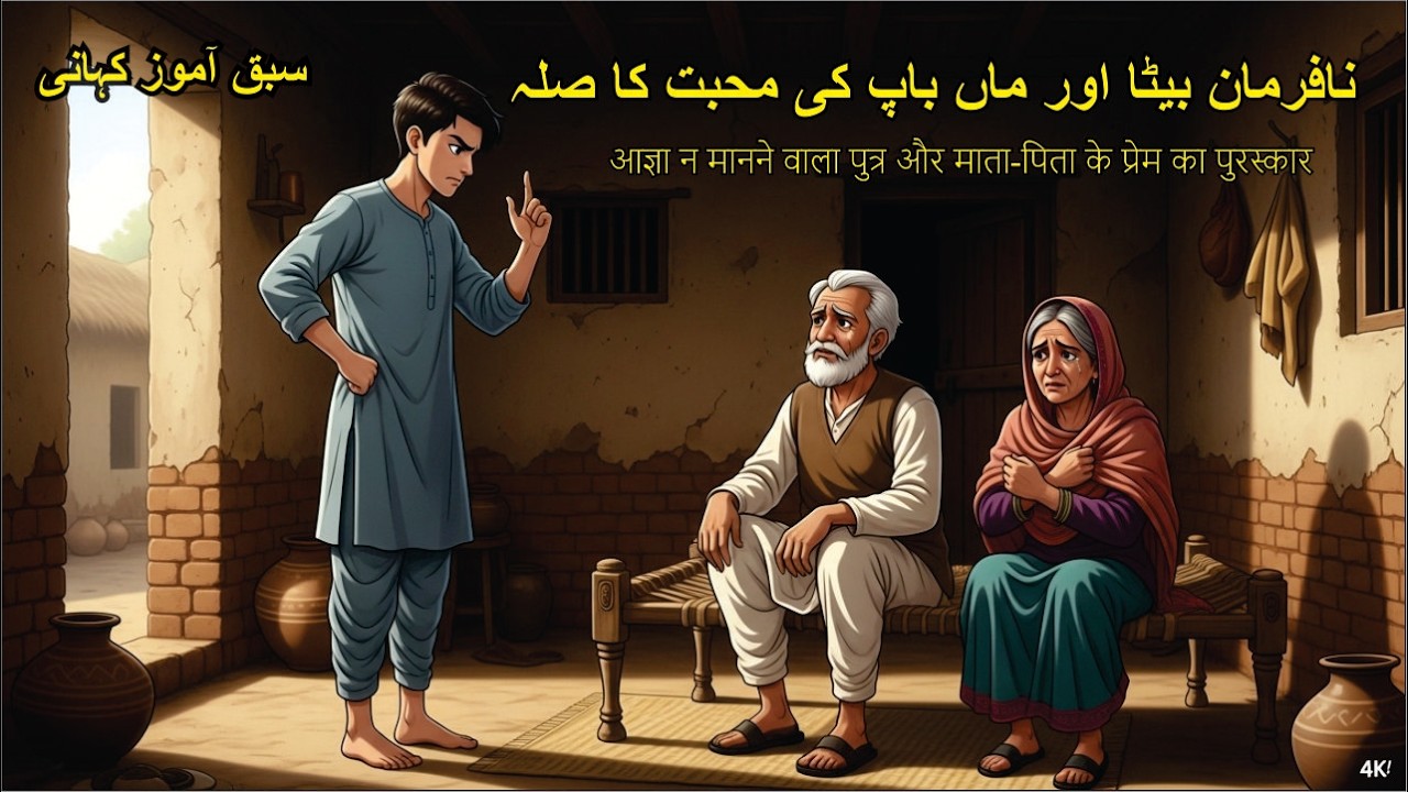 Nafarman Beta Aur Mehnat Ki Kamai Ka Sabak || Moral Stories In Urdu || Hindi Moral Story