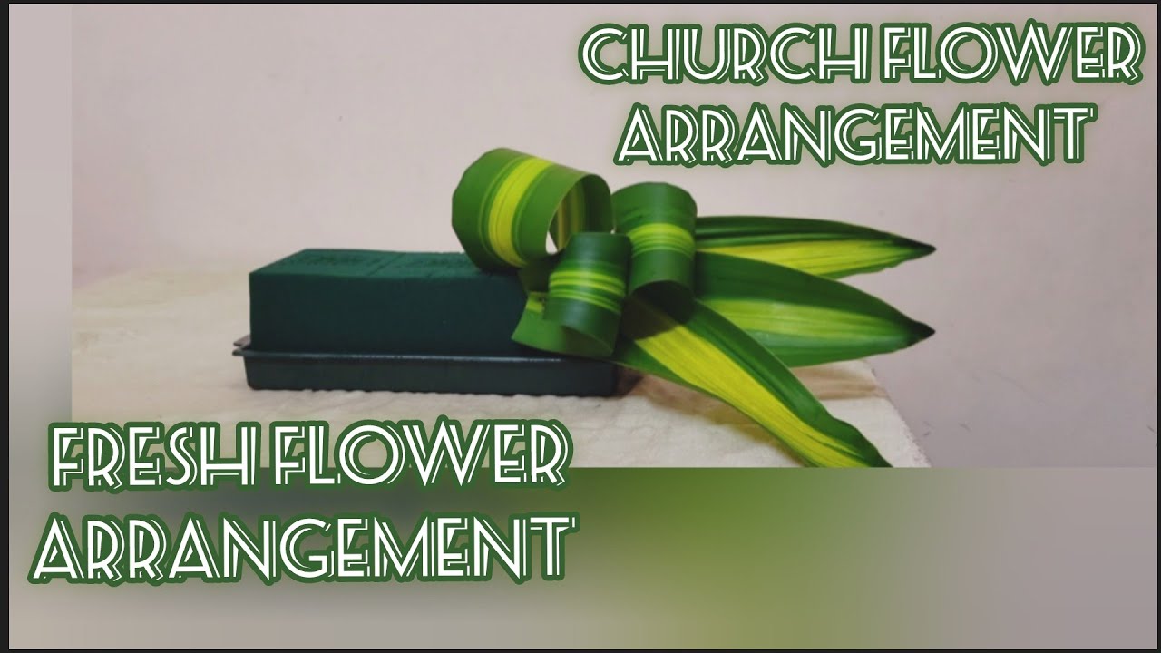 Church flower arrangement.Ep:401 #churchflowerarrangements #freshflowerarragement #flowerarrangement