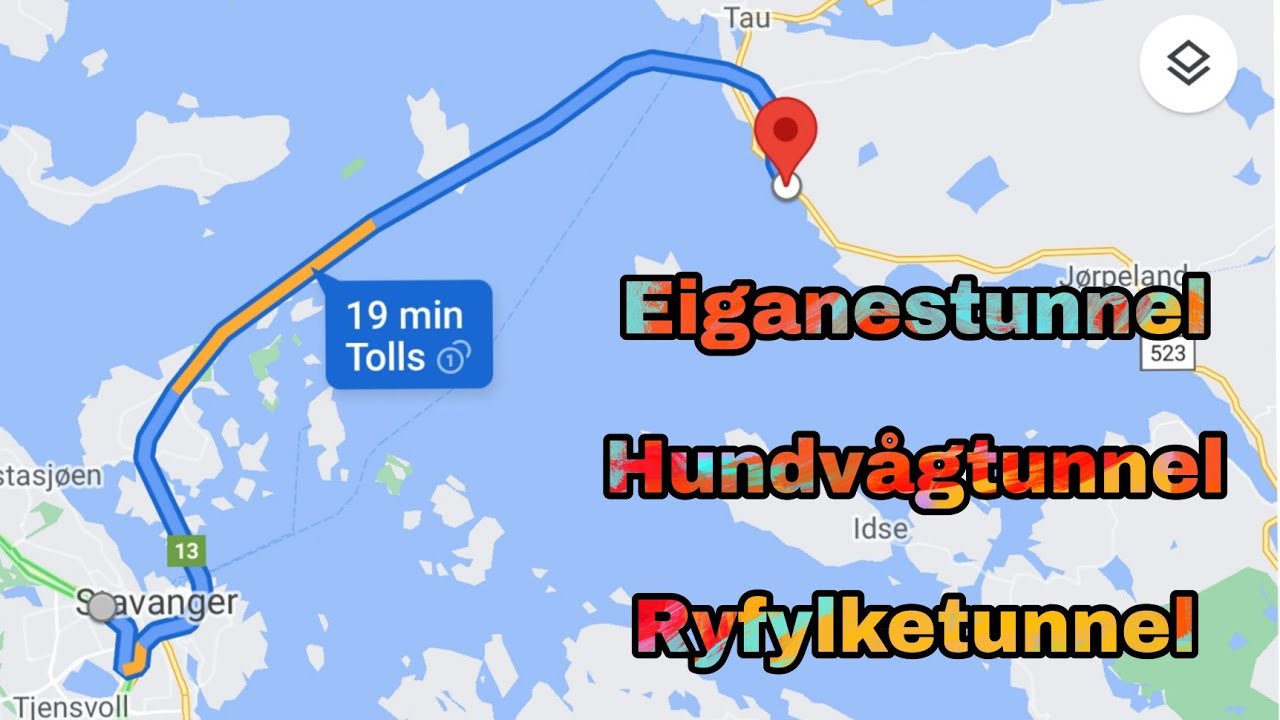 Virtual Drive | Eiganes tunnel - Hundvåg tunnel - Ryfylke tunnel | Norway 2020