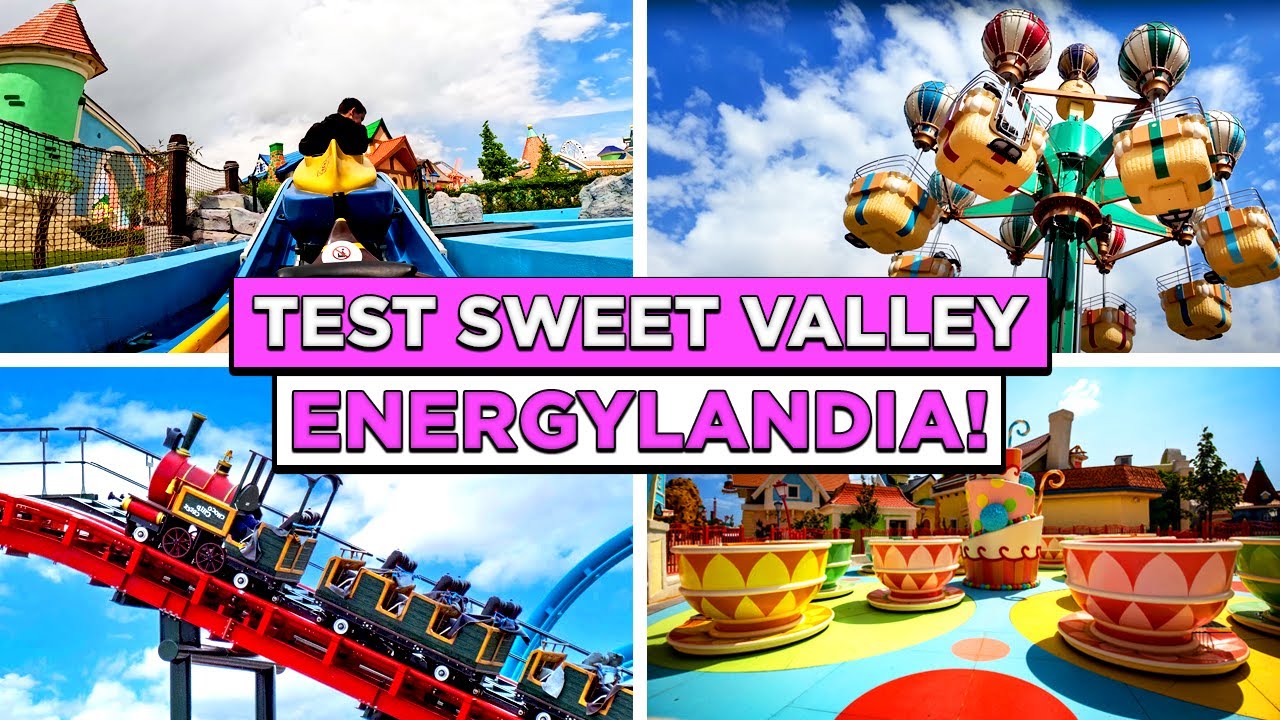Большой тест зоны Sweet Valley в Energylandii!