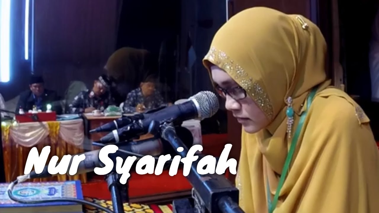 Qari Terbaik - Tilawah Nur Syarifah, utusan Kecamatan Ulee Kareng, MTQ Banda Aceh