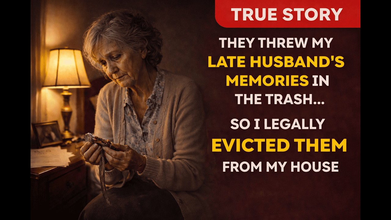 They Threw My Late Husband’s Memories in the Trash… So I Legally Evicted Them From...