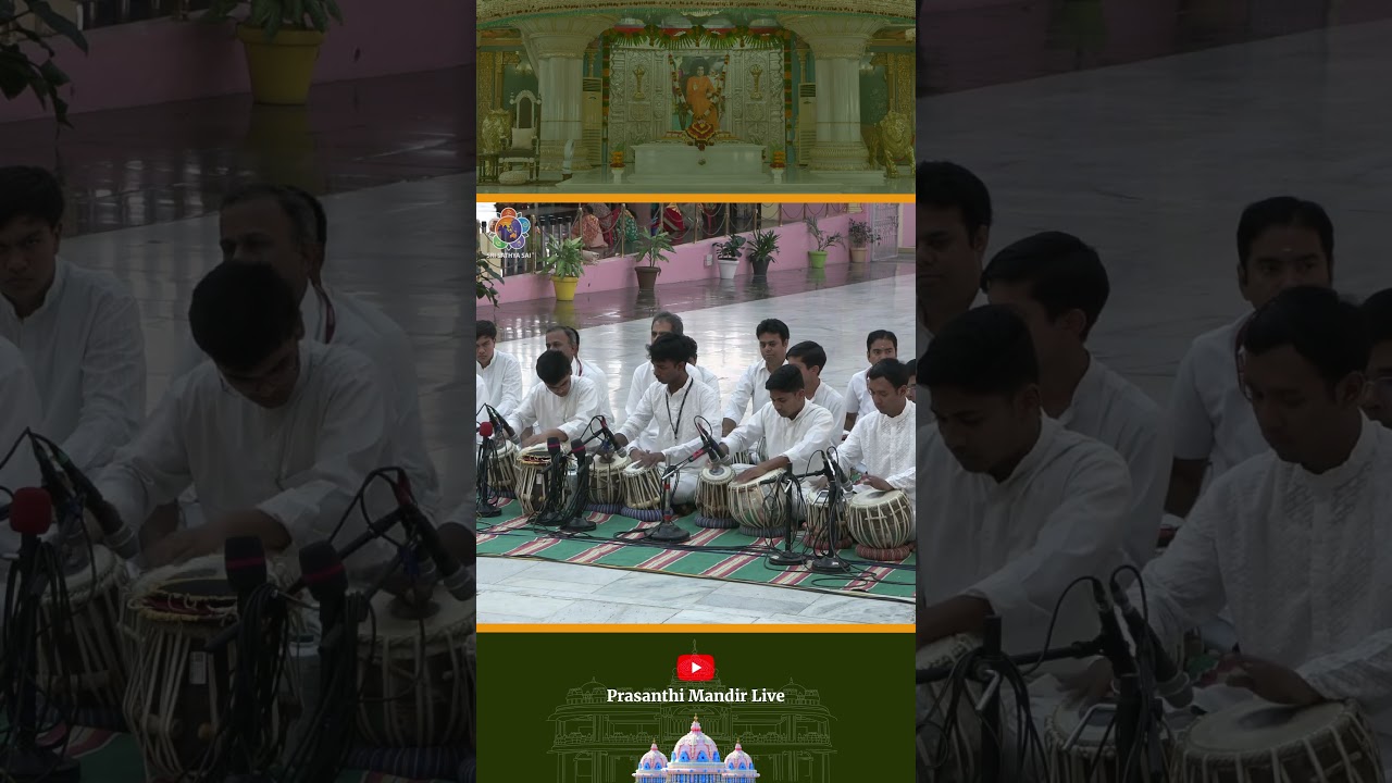 Tabla Ensemble - Teentaal | Sai Sangeetha Naadostava | Dept of Performing Arts | SSSIHL