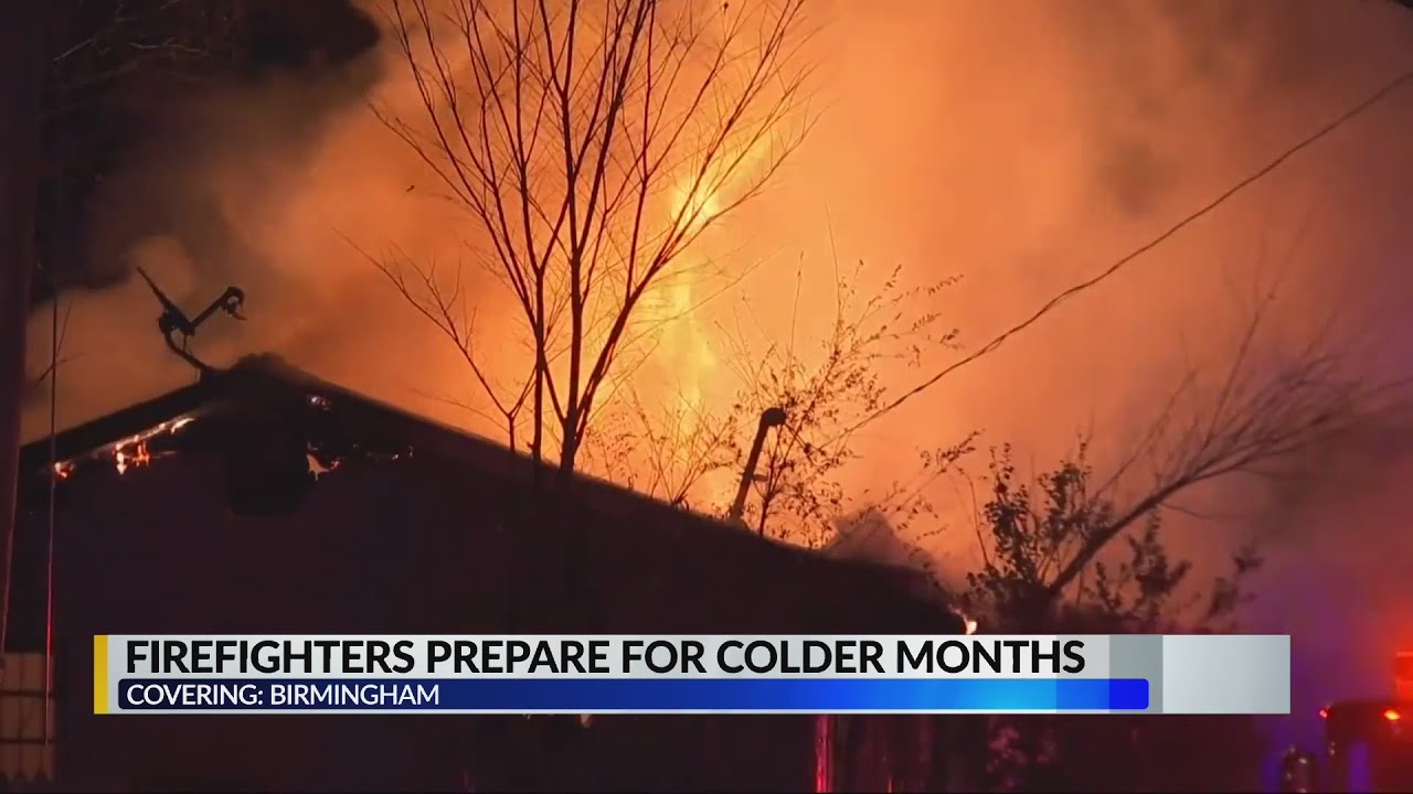 Firefighters prepare for colder months