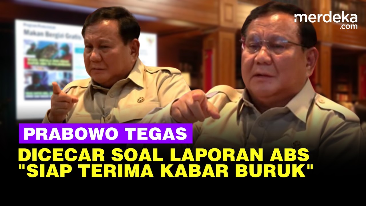 Jawaban Menohok Prabowo Dicecar Soal Laporan Palsu 'Asal Bapak Senang': Siap Kabar Buruk