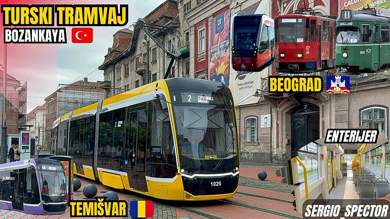 TURSKI Tramvaji firme BOZANKAYA uskoro u Beogradu, Temišvar i njihovi tramvaji #beograd #timisoara