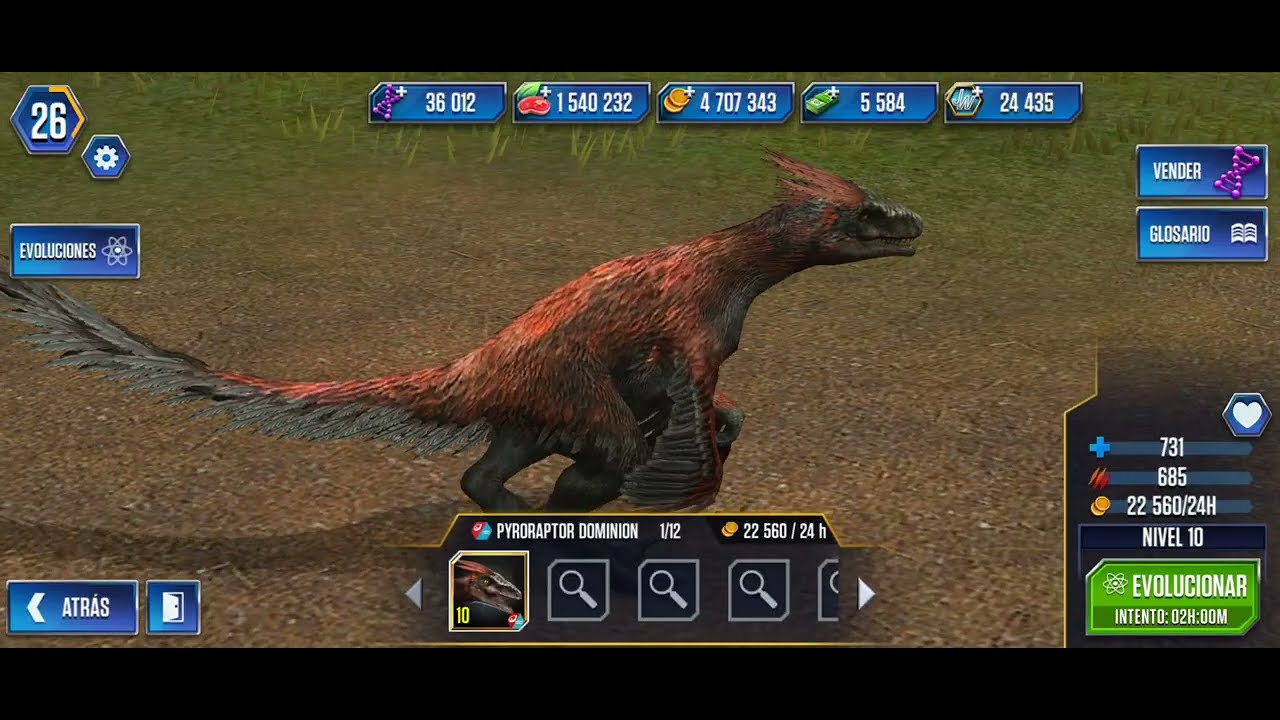 Jurassic World: el juego - Un Piroraptor Dominion, Aerotitan, Batalla Rugido al Unísono