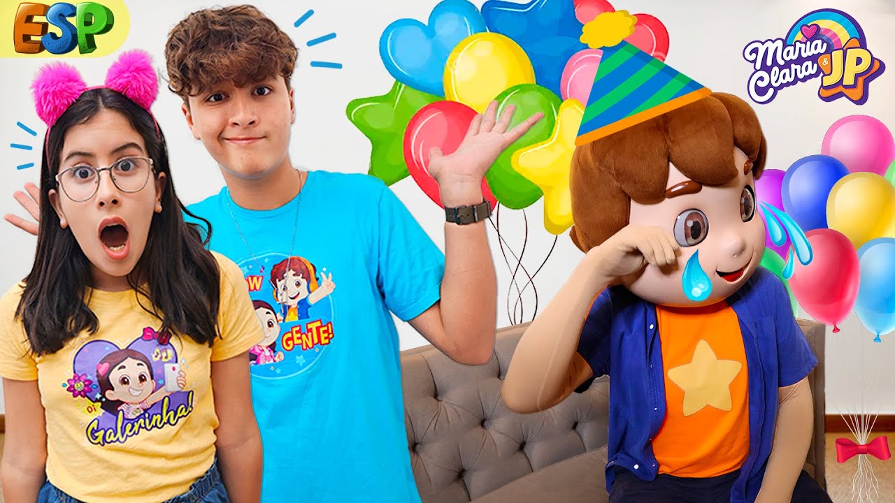 Maria Clara olvidó el cumpleaños de JP y otros cuentos para niños