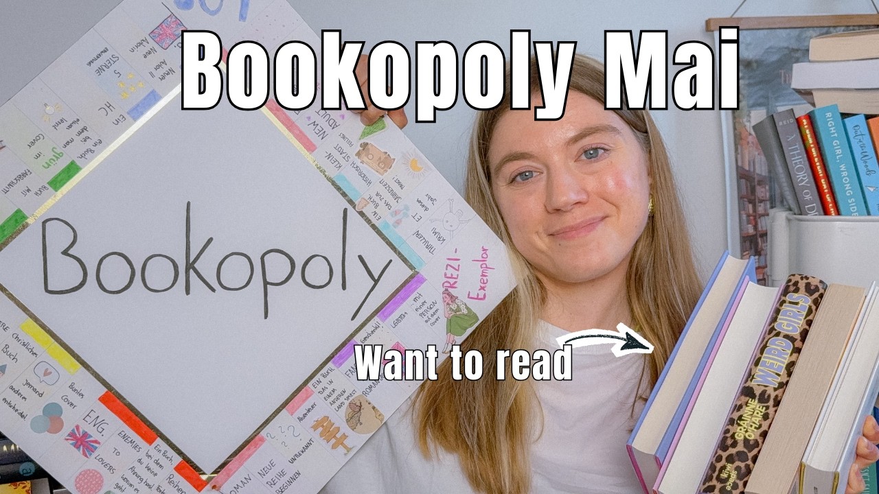 Bookopoly entscheidet meinen TBR 📖 | Das lese ich im Mai🌸 | Bookaholicgroup