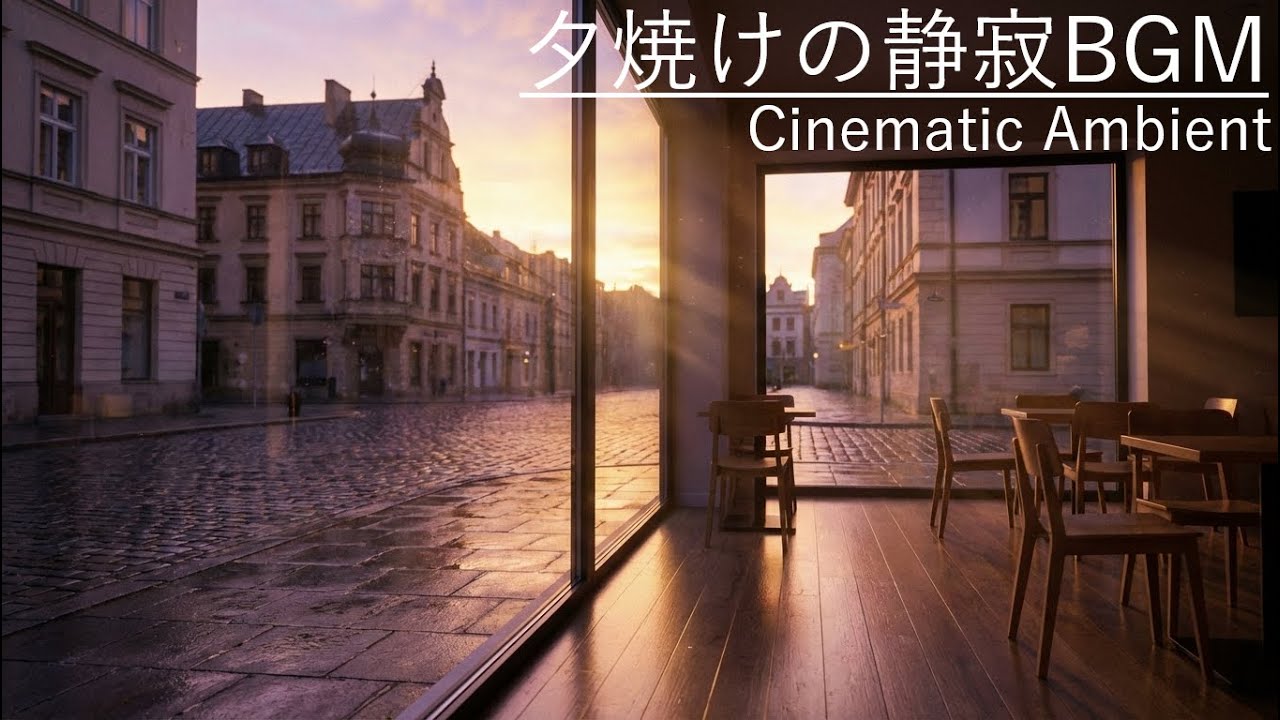 【睡眠用BGM】夕焼けの静寂に溶ける。脳を休める究極のシネマティック・アンビエント【瞑想/癒やし】【作業用BGM】