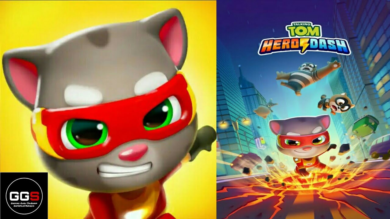 Talking Tom Hero Dash|Action|Android Gameplay HD|First Look