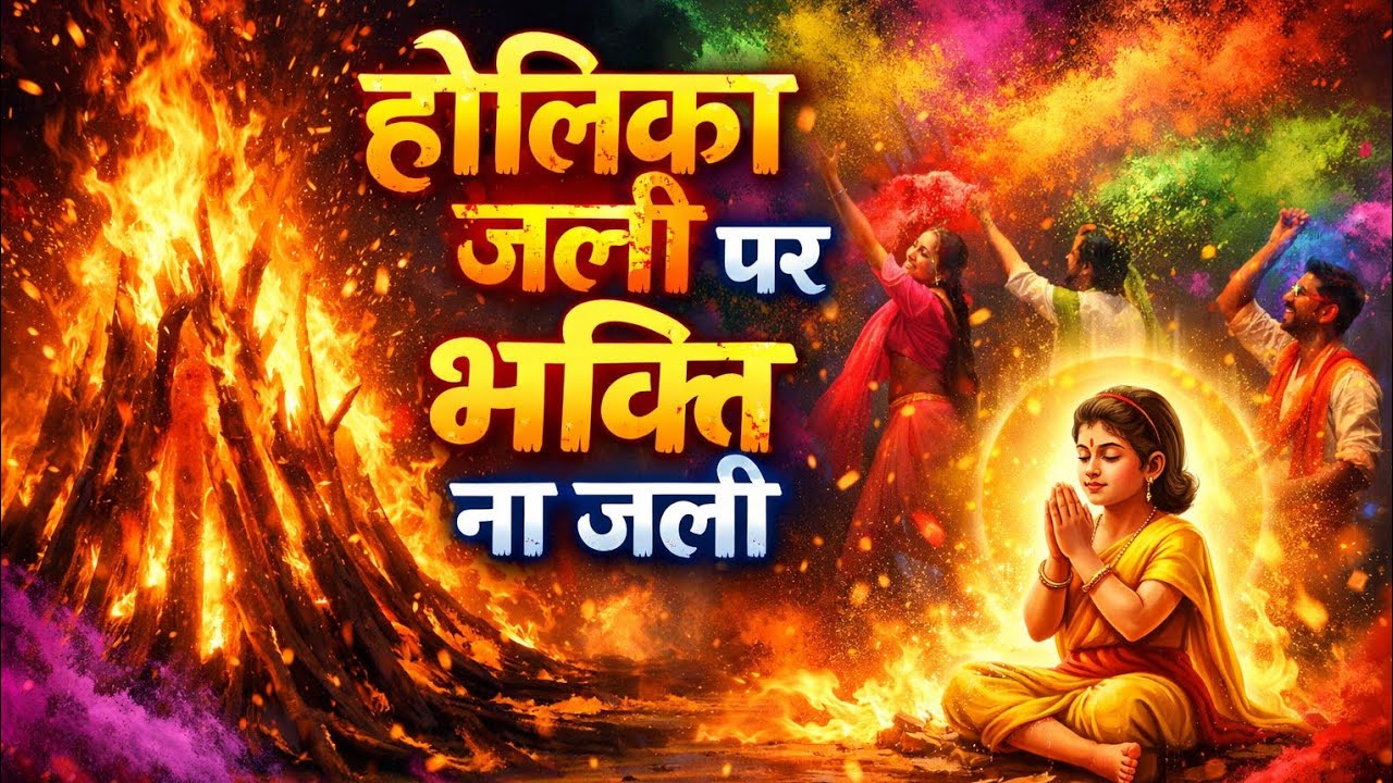 में जली होलिका 🔥 पर भक्ति न जली 🙏 | दिल छू लेने वाला भजन | Holi Special Bhakti Song 2026