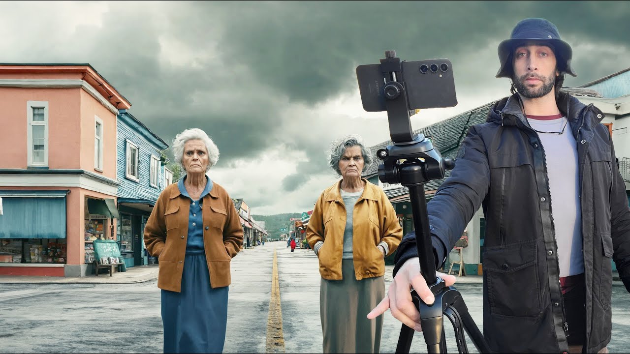 Walking Around a Random Town With a Tripod | Let's See How They React