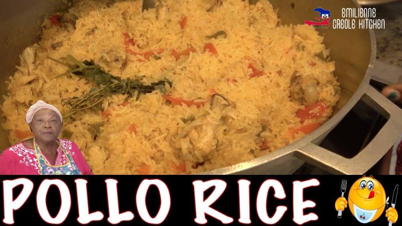 Vin Aprann Fè Pollo Rice / Diri griye ak Poul