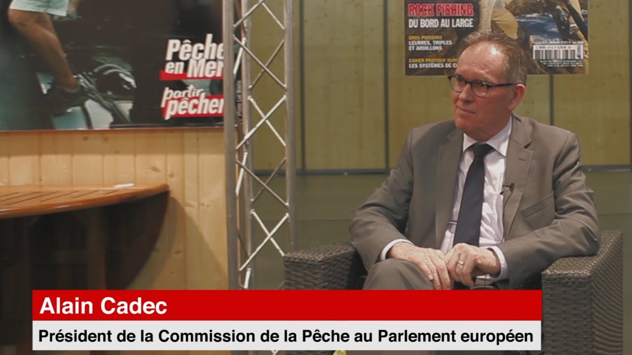 Alain Cadec et la r&eacute;glementation bar (Salon de la P&ecirc;che en Mer Nantes 2017)