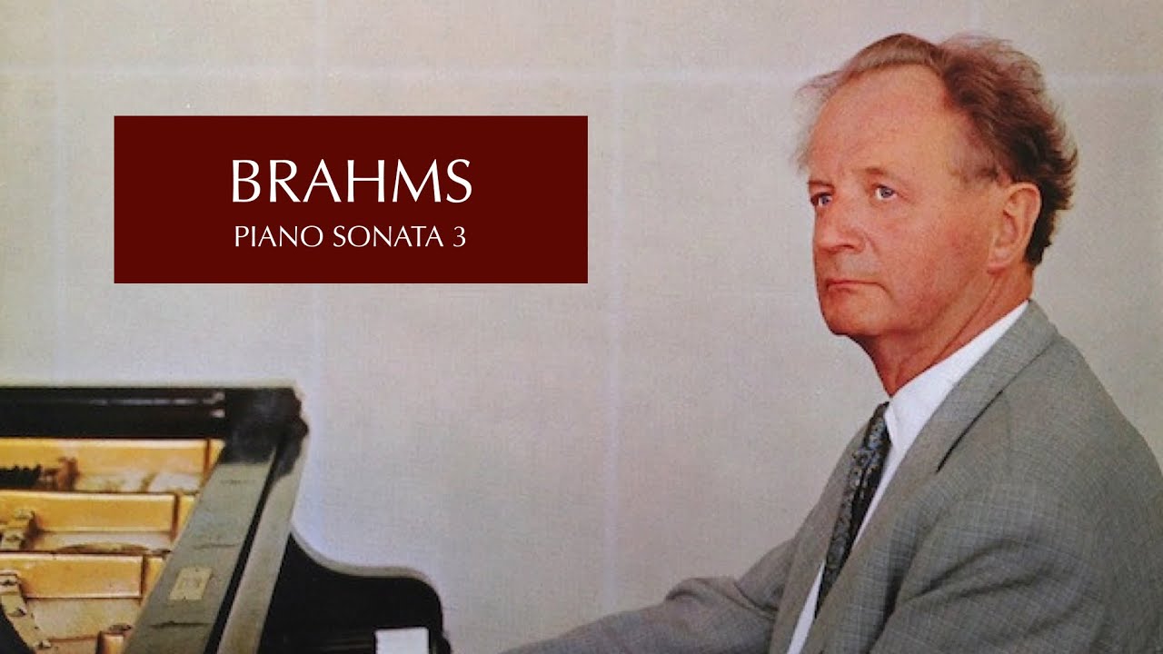 Brahms, Piano Sonata No.3 in F minor, Op.5 / Wilhelm Kempff ( 1969 )