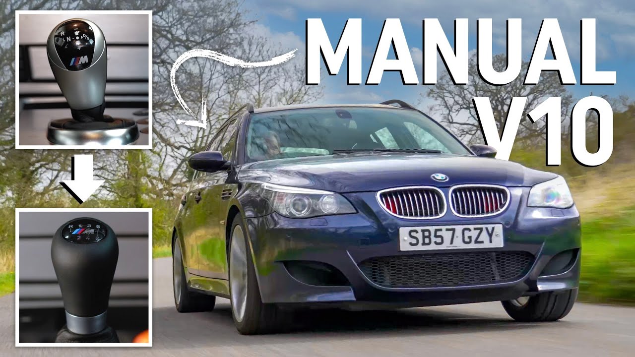 Мы поменяли ручную коробку передач на нашем универсале BMW M5 с двигателем V10!