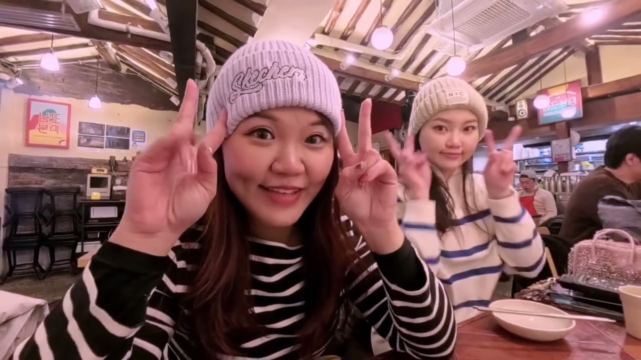 同呀妹去左首爾過聖誕🎄著唔夠衫變左雪條呀！ (12월25일날 크리스마스에는동생이랑 같이 서울에 4박 5일 가용~) 