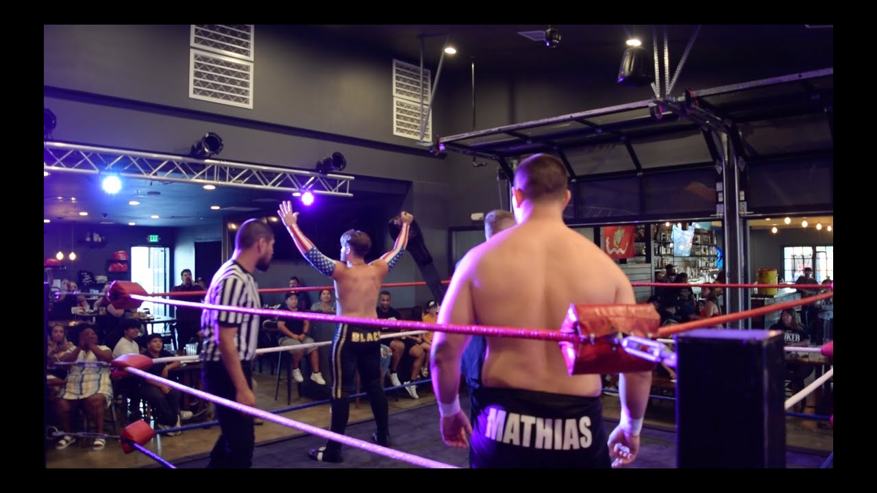 Mathias vs Tanner Black for the Golden State Championship | SoCal Pro Wrestling | July 8th, 2023