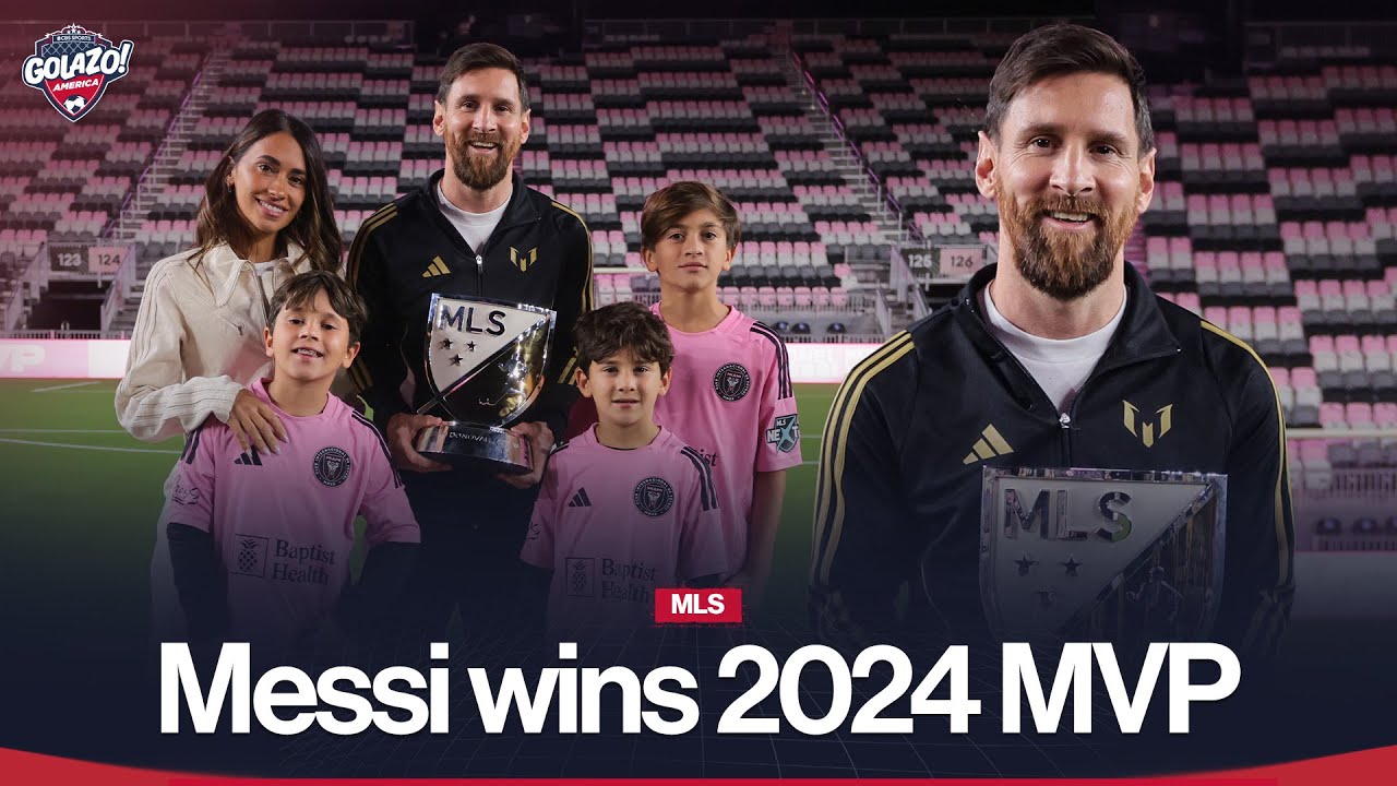 Lionel Messi named 2024 Major League Soccer MVP | Morning Footy | CBS Sports Golazo America