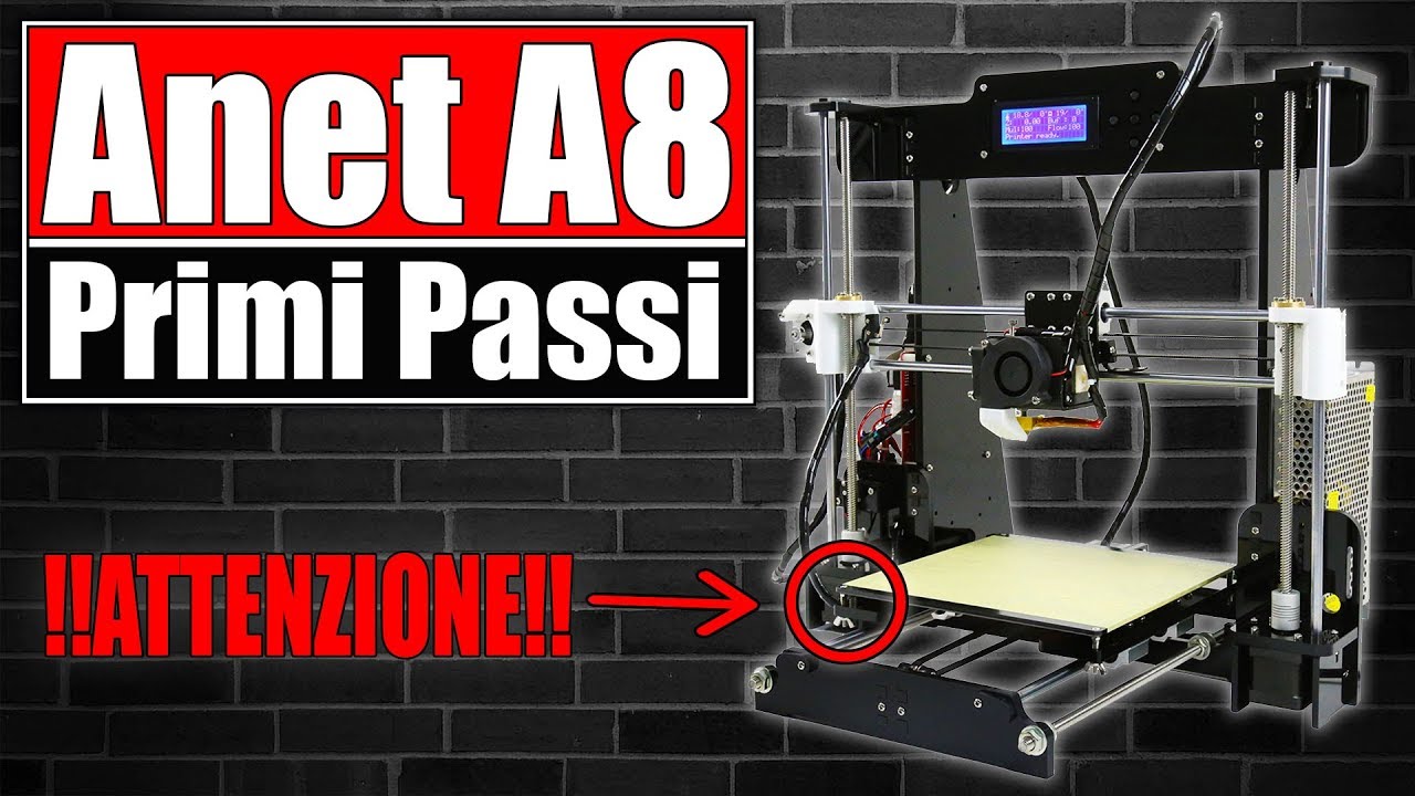 Primi Passi Con Anet A8 | Dal Montaggio Alla Prima Stampa