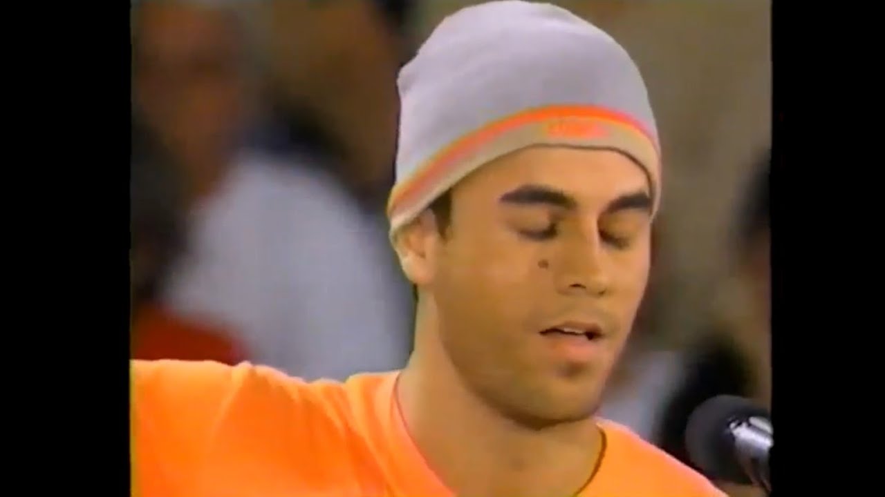 Enrique Iglesias - Bailamos (Live at MTV Fashionably Loud 1999) HD