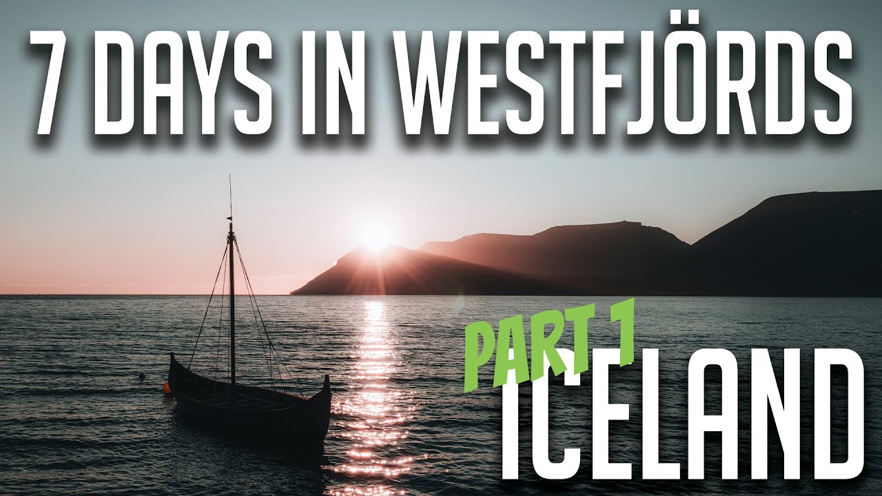 Road trip around Westfjords in Iceland - Part 1/2