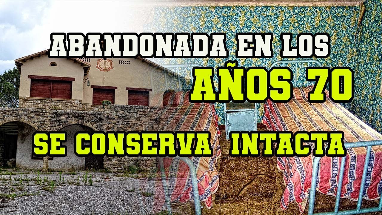 Esta casa abandonada en los a&ntilde;os 70 se conserva intacta La Casa del Arquitecto #urbexespa&ntilde;a