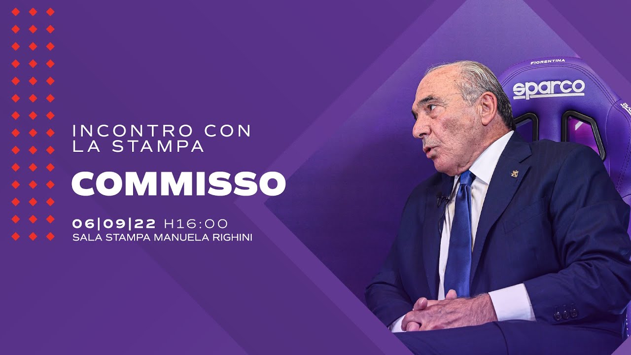 📡 Il Presidente Commisso incontra la stampa 🎙