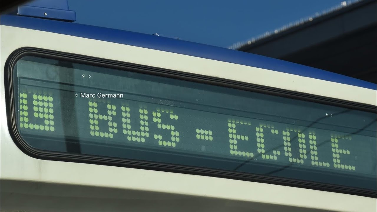 Au revoir les Trolleybus 🚎 L Bus - École 💐😭