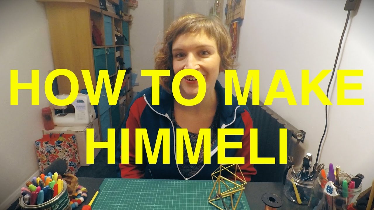 How To Make An Himmeli Mobile