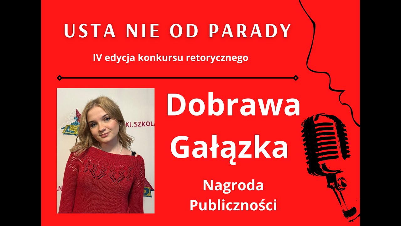 Dobrusia Gałązka - Usta nie od Parady Nagroda Publiczności