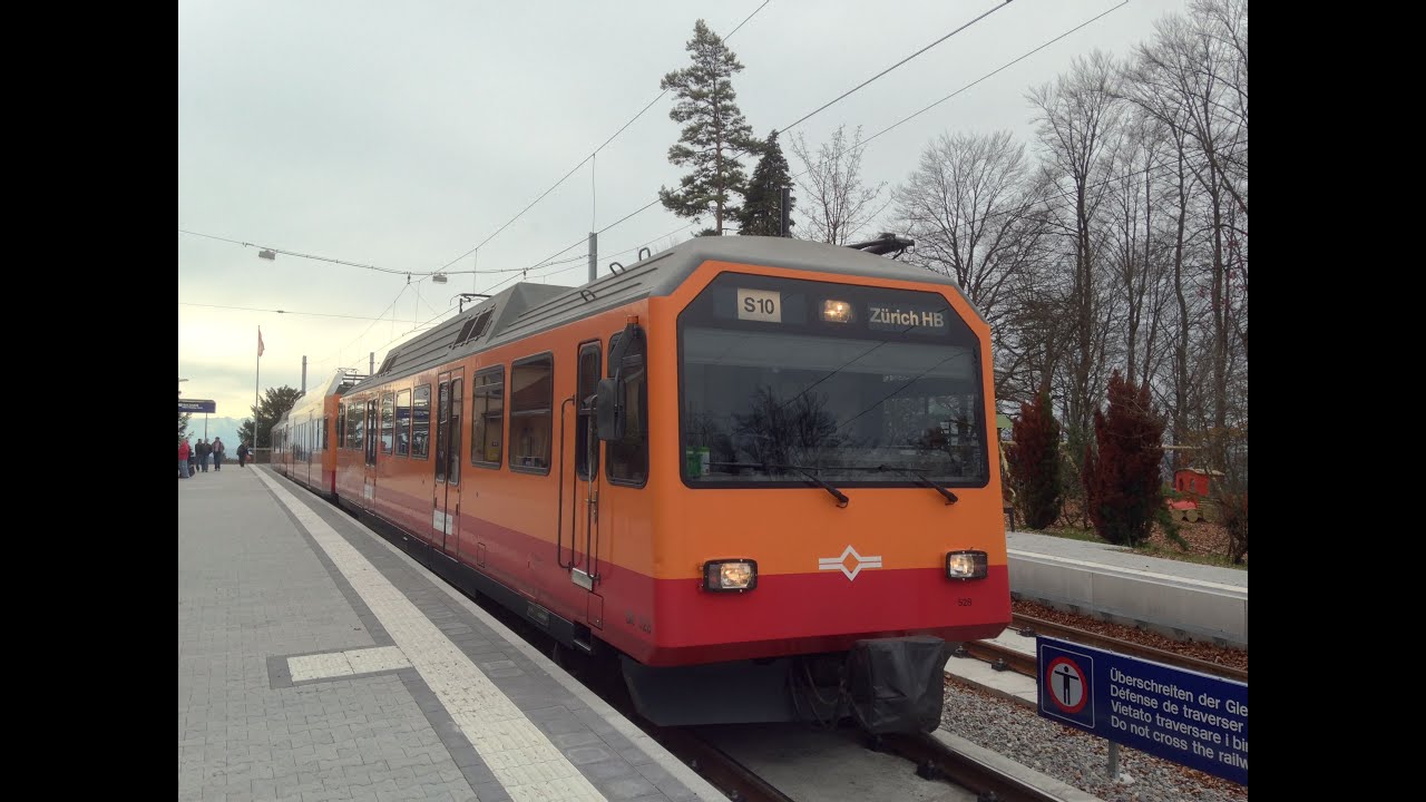 🇨🇭 Zürich, Sihltal Zürich Uetliberg Bahn (SZU), S 10 Uetlibergbahn, SZU Be 4/4 (SLM/Siemens) [2013]
