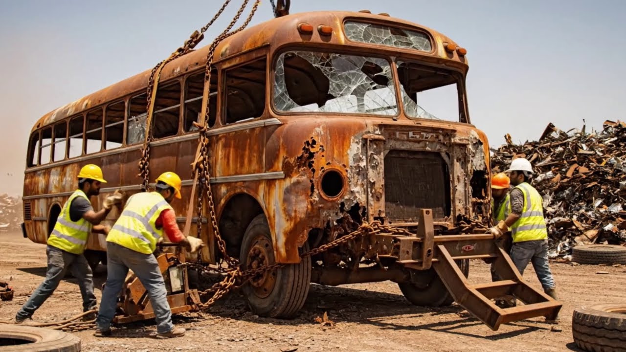 From Scrap to Street: The Complete Restoration of a GM “New Look” Bus