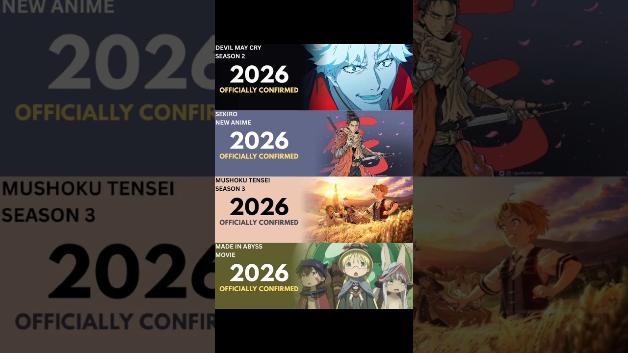 The BIGGEST Anime Releases of 2026! 🤯😫