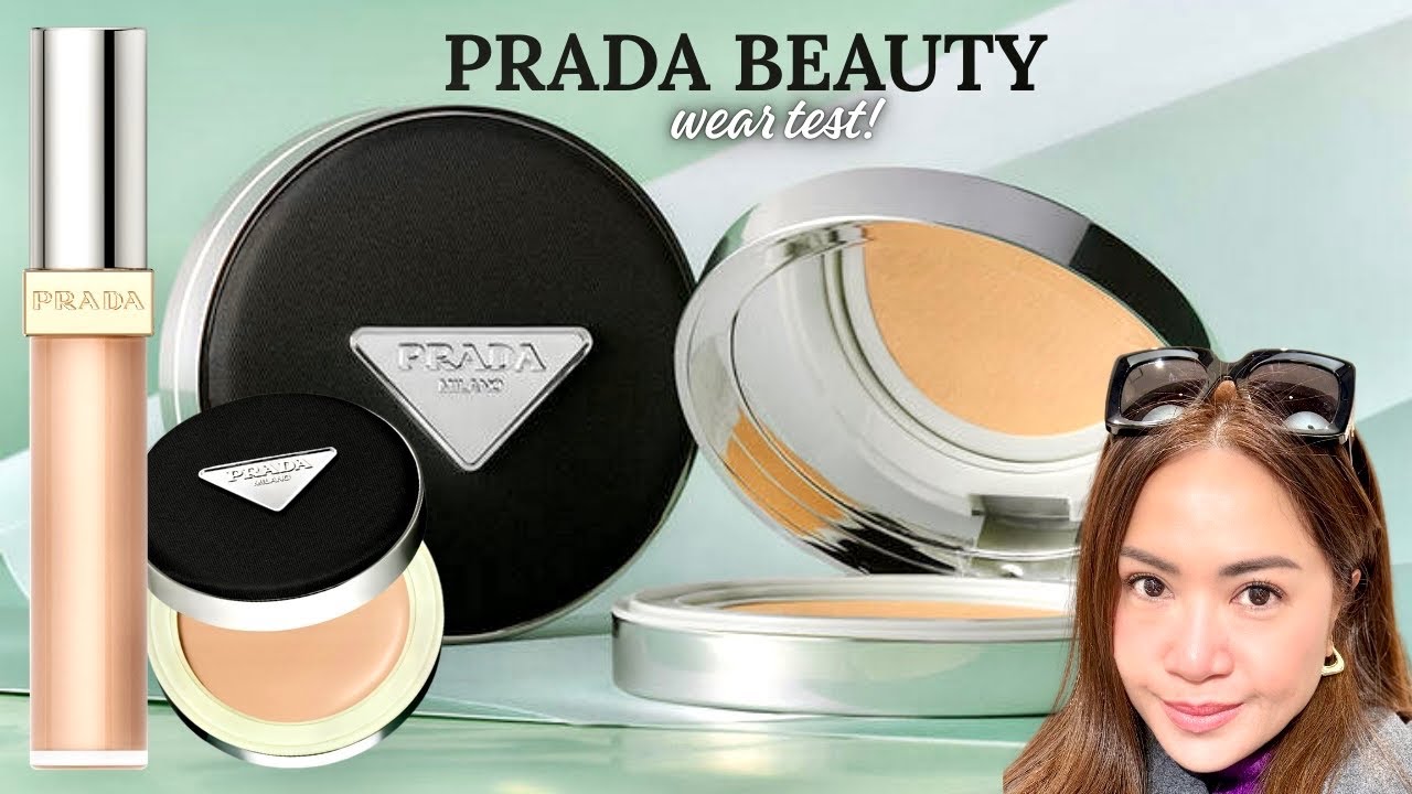 PRADA BEAUTY | New PRADA CONCEALER + Prada Cushion Foundation Review!