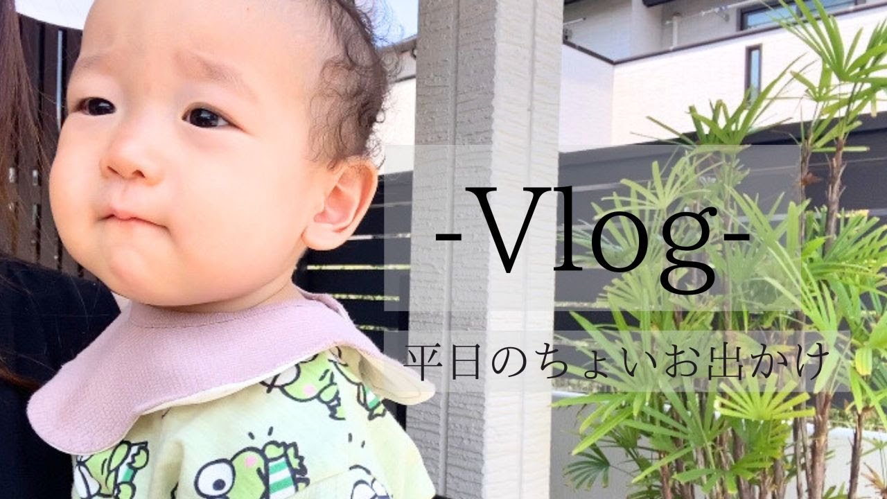 【平日vlog】遊んだり病院行ったりちょいちょいお出かけした平日２日間の感じ。#赤ちゃん #赤ちゃんのいる生活 #1歳 #baby #vlog