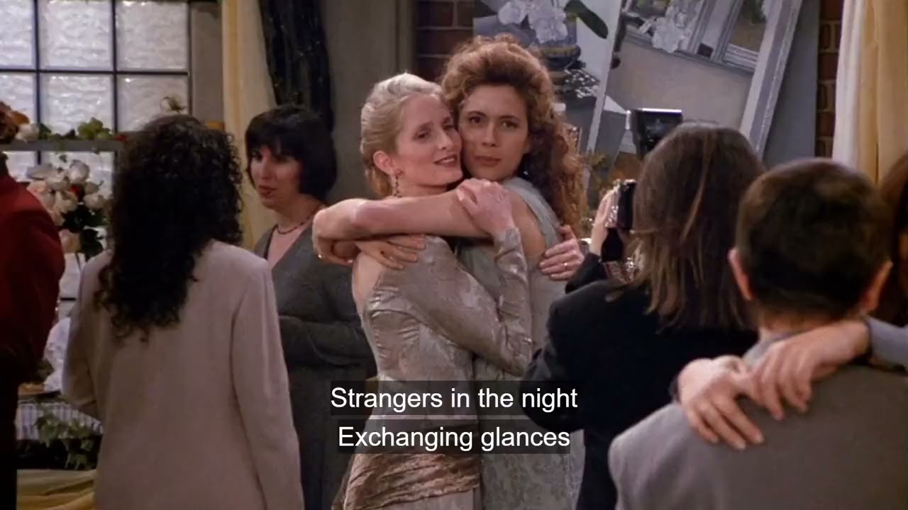 Friends: Susan and Carol's wedding ceremony