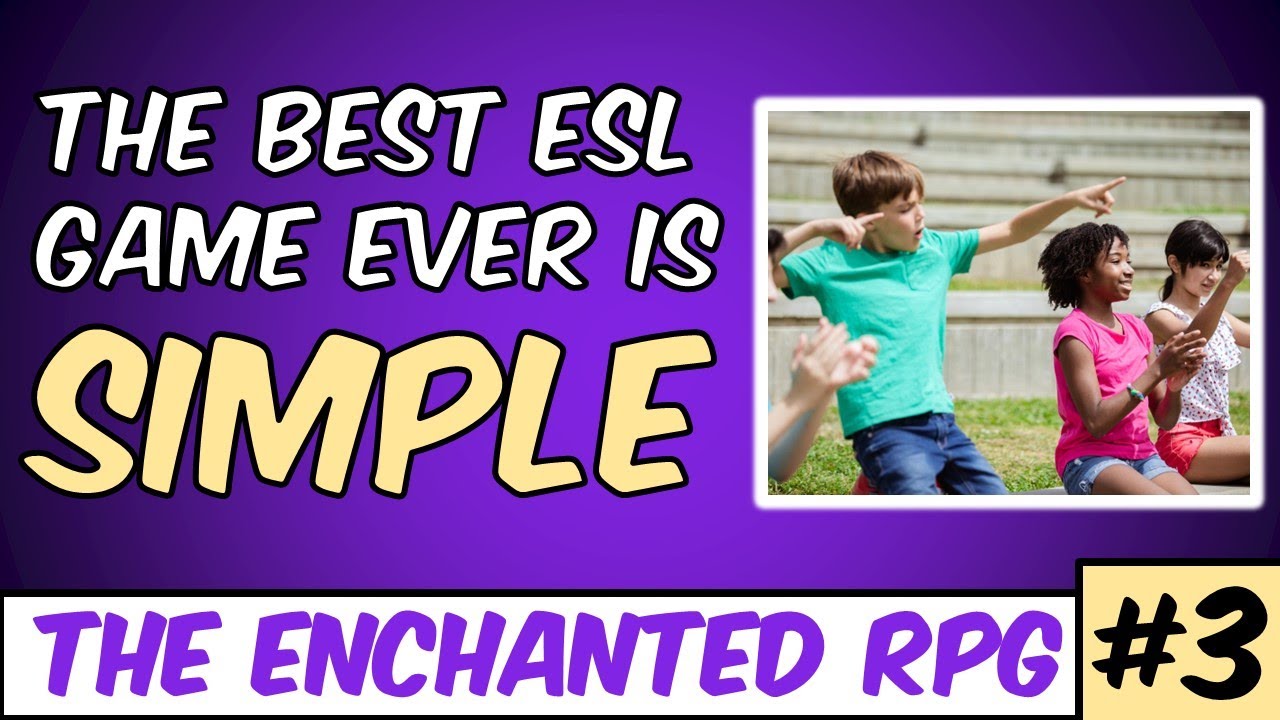 The Best ESL Game EVER Is Easier Than You Think | #3 The Enchanted RPG Diary