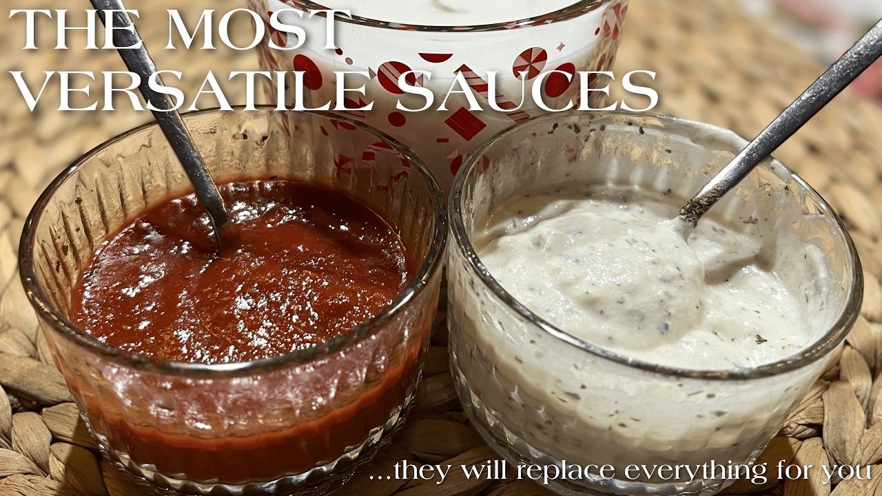 THE MOST VERSATILE Sauces | They will REPLACE EVERYTHING for you | DARIYVLOGS