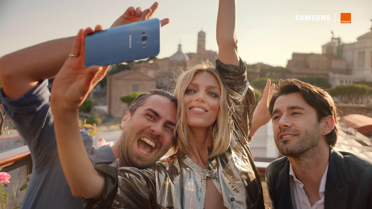 Orange LOVE z Samsung Galaxy S8